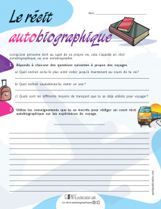 Le récit autobiographique