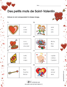 Des petits mots de Saint-Valentin