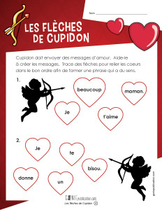 Les flèches de Cupidon