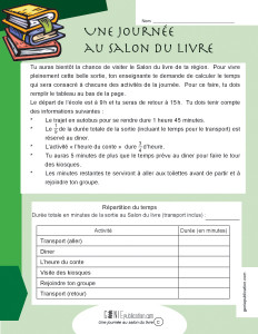 Une journée au Salon du livre