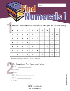 Find the Numerals!