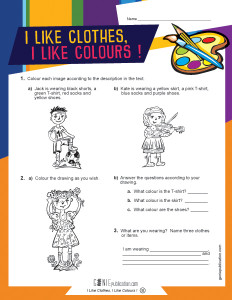 I Like Clothes, I Like Colours!