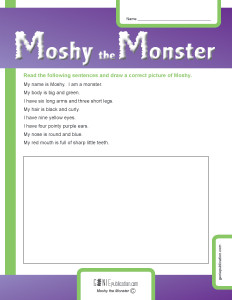 Moshy the Monster