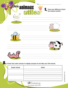Des animaux utiles