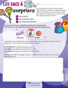 Les sacs à surprises