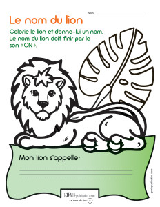 Le nom du lion