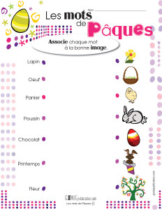 Les mots de Pâques