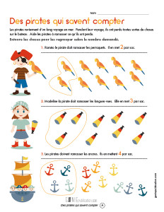Des pirates qui savent compter