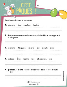 C'est Pâques