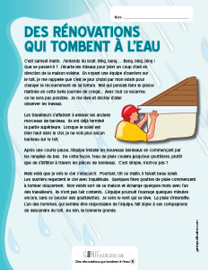 Des rénovations qui tombent à l'eau