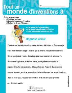 Tout un monde d'inventions – 3