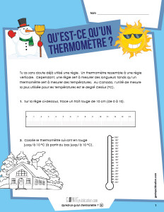 Qu'est-ce qu'un thermomètre ?