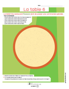 La table 6