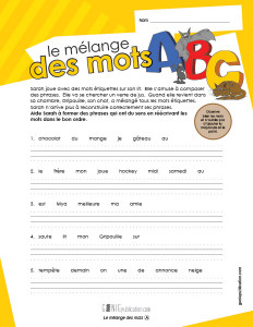 Le mélange des mots