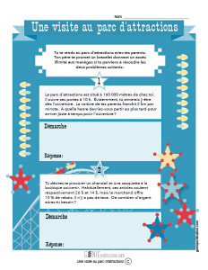 Une visite au parc d'attractions