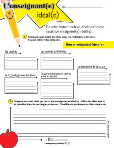 L'enseignant(e) idéal(e)