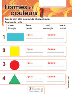 Formes et couleurs 1