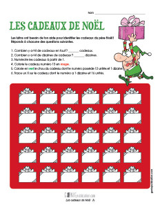 Les cadeaux de Noël