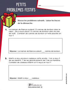 Petits problèmes festifs