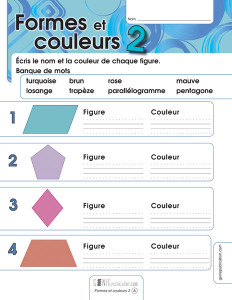 Formes et couleurs 2