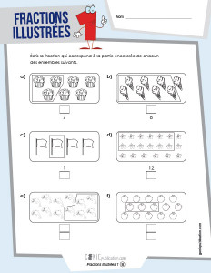 Fractions illustrées 1