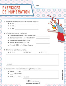 Exercices de numération