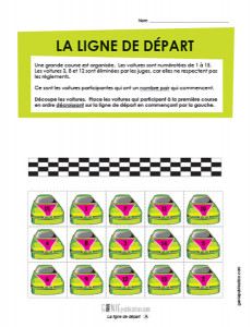 La ligne de départ