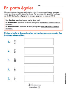 En parts égales