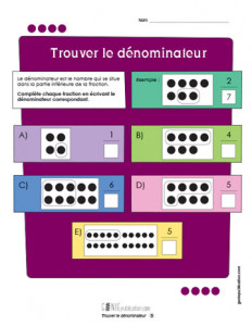 Trouver le dénominateur