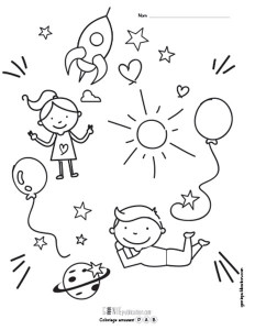 Coloriage amusant – 4