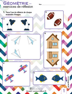 Géométrie – Exercices de réflexion