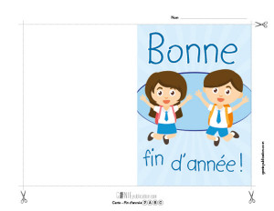 Carte de fin d'année – 1