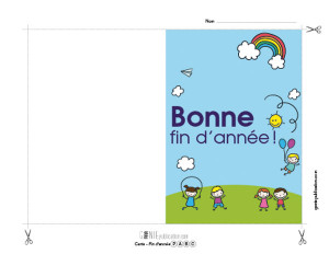 Carte de fin d'année – 2