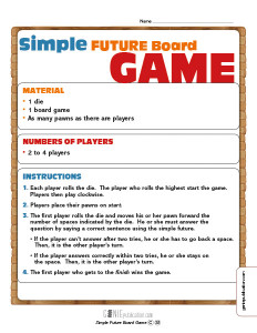 Simple Future Board Game