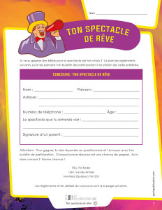 Ton spectacle de rêve