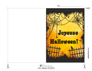 Carte de l'Halloween – 1