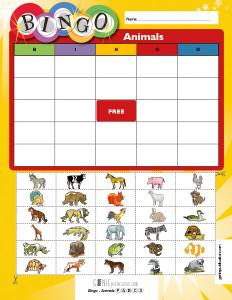 Bingo – Animals