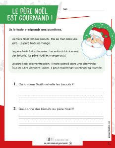 Le père Noël est gourmand !