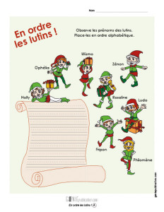 En ordre les lutins !