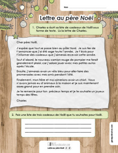 Lettre au père Noël