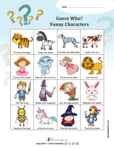 Guess Who? – Funny Characters