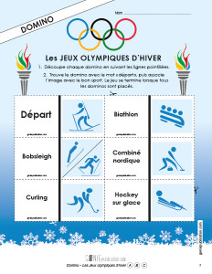 Domino – Les Jeux olympiques d'hiver