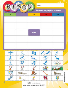 Bingo – Winter Olympics Games