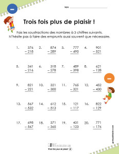 Trois fois plus de plaisir !