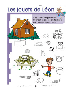 Les jouets de Léon