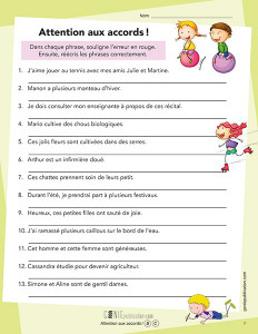 Attention aux accords !