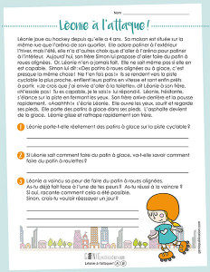 Léonie à l'attaque !