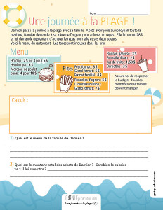 Une journée à la plage !