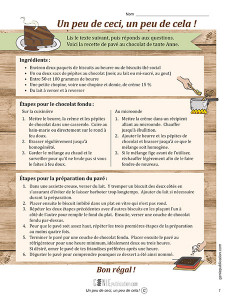 Un peu de ceci, un peu de cela !