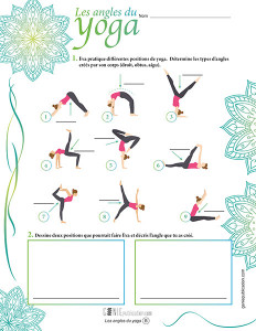 Les angles du yoga